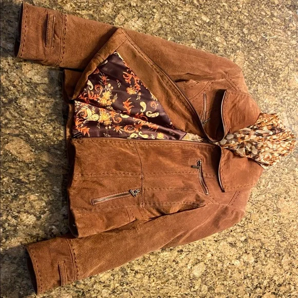 EMC Suede Leather Fully Lined Jacket - Picture 7 of 14